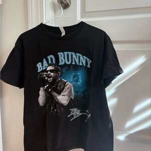 American Apparel Black Graphic Tee